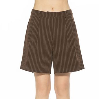 Women's ALEXIA ADMOR Dia Pleated Long Shorts