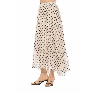 Women's ALEXIA ADMOR Ella Maxi Skirt With Ruffle Hem