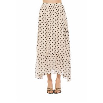 Women's ALEXIA ADMOR Ella Maxi Skirt With Ruffle Hem