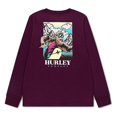 Boys 8-20 Hurley Graphic Long Sleeve T-shirt