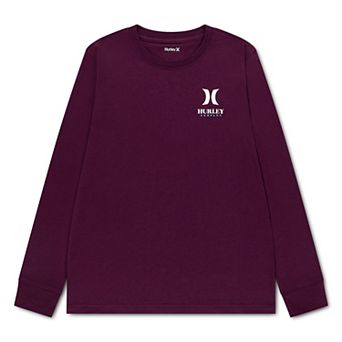 Boys 8-20 Hurley Graphic Long Sleeve T-shirt