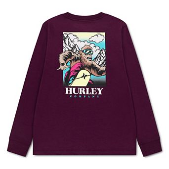 Boys 8-20 Hurley Graphic Long Sleeve T-shirt