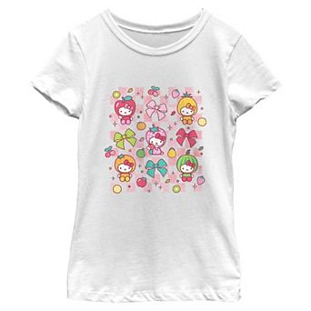 Girls 6-16 Hello Kitty Frutti Fashion Graphic Tee