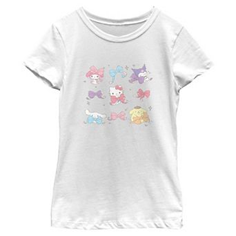 Girls 6-16 Hello Kitty & Friends Grid Graphic Tee