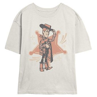 Juniors' Disney / Pixar's Toy Story 5 Woody Skimmer Graphic Tee