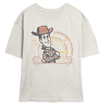 Juniors' Disney / Pixar's Toy Story 5 Western Classic Skimmer Graphic Tee
