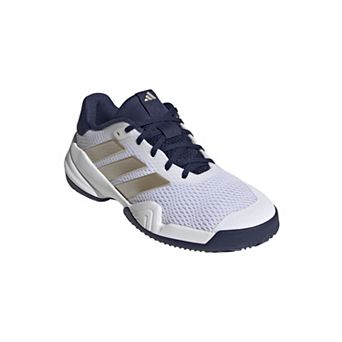 adidas Barricade Kids Lace-Up Lightweight Tennis Shoes