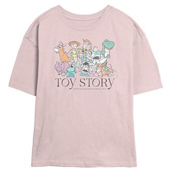 Juniors' Disney / Pixar's Toy Story 5 Soft Pop Skimmer Graphic Tee
