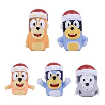 Bluey Christmas Finger Puppets