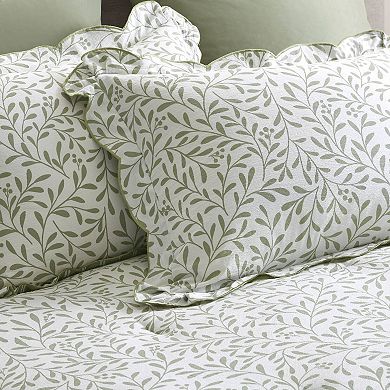 Madison Park Eamon 5-Piece Printed Reversible Comforter Set with Coordinating Throw Pillows