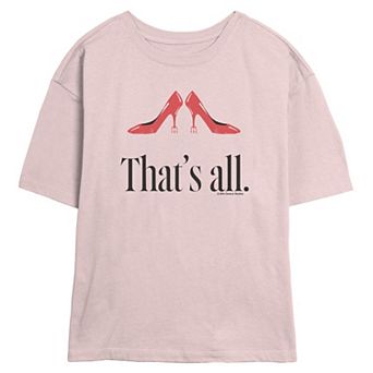 Juniors' The Devil Wears Prada 2 That's All Short Sleeve Skimmer Tee