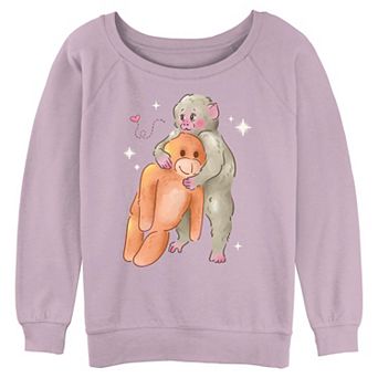 Juniors' Punch's Best Friend Graphic Pullover
