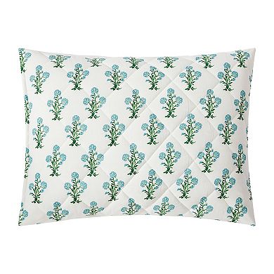 Laurel & Mayfair Paradise Stamp Quilt Set with Shams