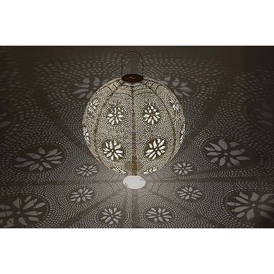 Stella Luxe Globe Boho Pearl LED Lantern