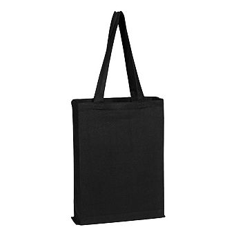 Q-Tees Canvas Gusset Promotional Tote