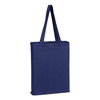 Q-Tees Canvas Gusset Promotional Tote