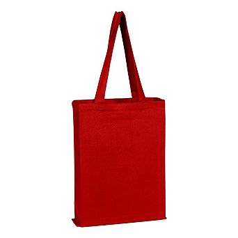 Q-Tees Canvas Gusset Promotional Tote