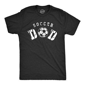 Mens Soccer Dad T Shirt Funny Cool Fathers Day Gift Soccer Ball Graphic Tee for Guys