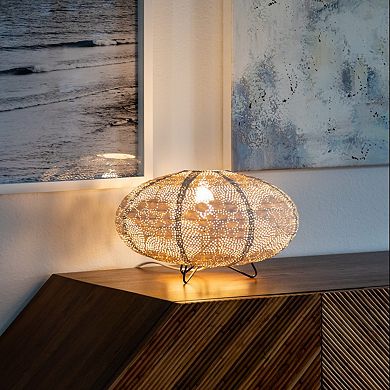 Soji Stella Solace Oval Yarrow Table Lamp