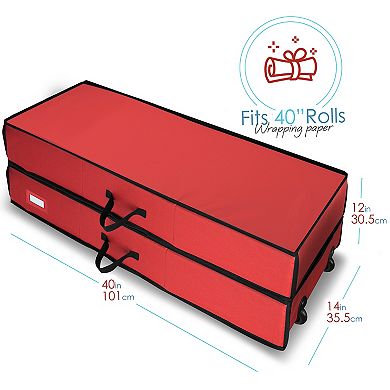 Hearth & Harbor Wrapping Paper Storage Container