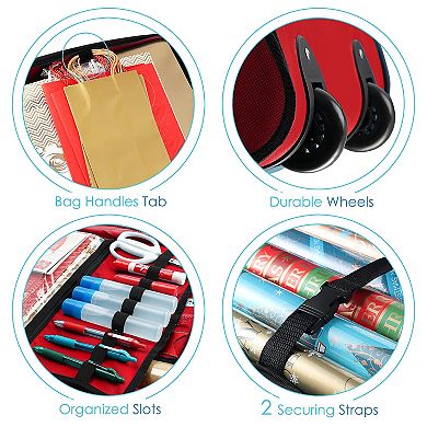 Hearth & Harbor Wrapping Paper Storage Container
