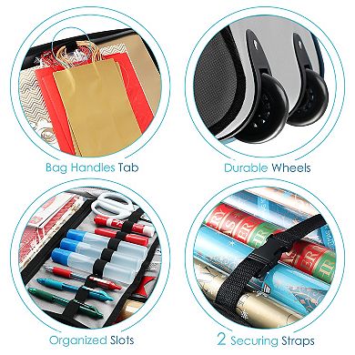 Hearth & Harbor Wrapping Paper Storage Container