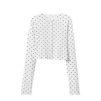 CUUP The Cropped Cardigan- Pointelle
