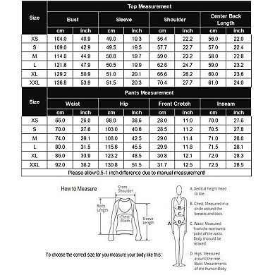 Pinspark Women's 2 Piece Long Sleeve Half Zip Lounge Set Tracksuit Fall Travel Outfit
