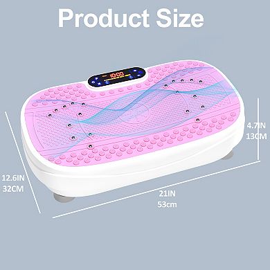 Merax Vibration Plate Fitness Platform Exercise Machine
