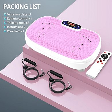 Merax Vibration Plate Fitness Platform Exercise Machine