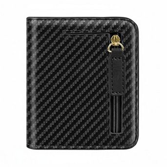 ZUQIETA Women RFID Blocking Bifold Wallet Cute Leather Slim Card Holder ID Window