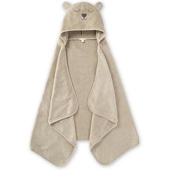 KSIZUIS Organic Cotton Toddler Hooded Animal Character Towel-Soft Unisex Bath Essentials for Kids