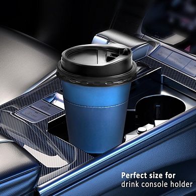 Great Ambitions 100-Pack 16oz Disposable Coffee Cups with Lids & Sleeves, for Hot/Cold Drinks