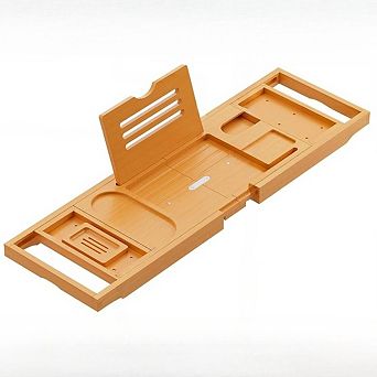 KSIZUIS Expandable Bathtub Tray Caddy