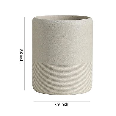 KSIZUIS Polyresin Wastebasket for Bathroom, Kitchen & Home Office