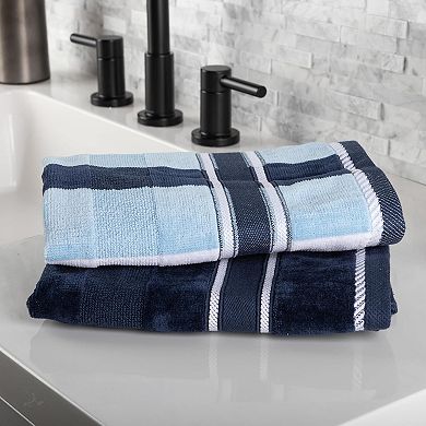 6 Piece Bathroom Towels Set - 525 GSM 100% Cotton - 2 Bath Sheets, 2 Hand Cloths , and 2 Wash Cloths