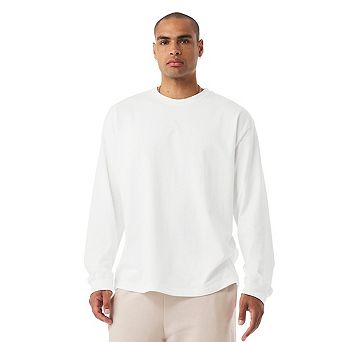 Bella + Canvas Unisex Adult Plain Heavyweight Long-Sleeved T-Shirt