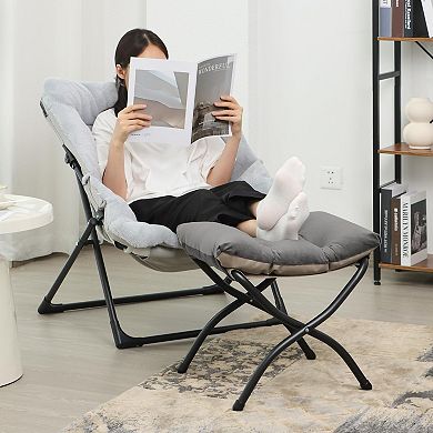 15-inch foldable footrest, portable and extra thick