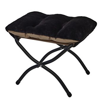 15-inch foldable footrest, portable and extra thick