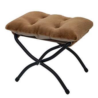 15-inch foldable footrest, portable and extra thick