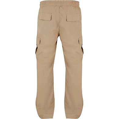 Urban Classics Mens Nylon Straight Leg Cargo Trousers
