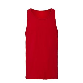 Bella + Canvas Unisex Adult Plain Jersey Tank Top
