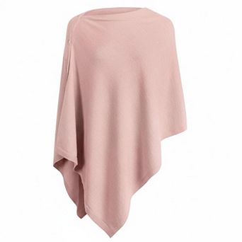 Women's Versatile Knitted Shawl Scarf Poncho Sweater Buttons Lightweight Spring Summer Fall Wraps