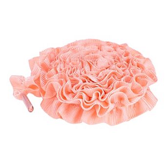 Women's Shoelaces Ruffled Ribbon Shoestrings for Sneakers 2 Pairs 47.2"