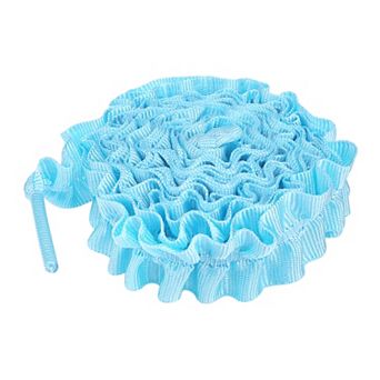 Women's Shoelaces Ruffled Ribbon Shoestrings for Sneakers 2 Pairs 47.2"