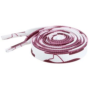 Women's Flat Irregular Color Blocks Shoelaces for Sneakers 2 Pairs 55.1"