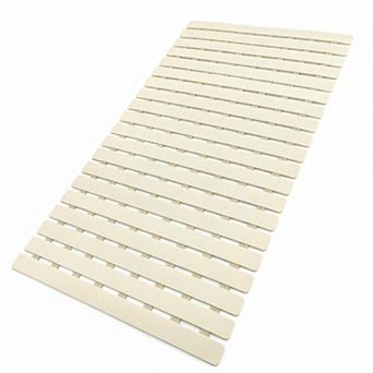 Shower Mat Non Slip Bathtub Suction Cups Drain Holes Easy Dry Easy Cut TPE PP Material