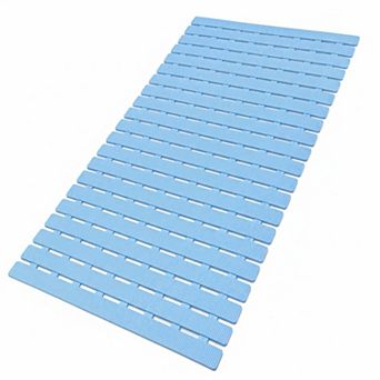 Shower Mat Non Slip Bathtub Suction Cups Drain Holes Easy Dry Easy Cut TPE PP Material