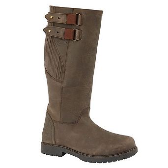 Woodland Mens Blake Waxy Leather Buckle Country Boot