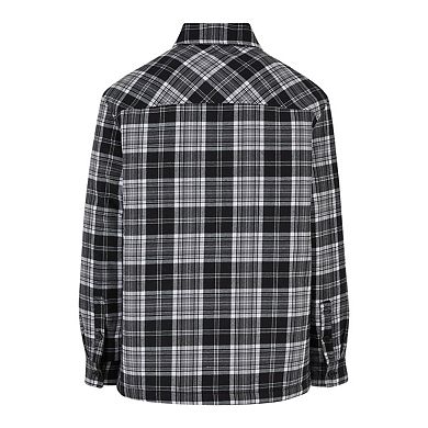 Urban Classics Mens Checked Padded Shirt Jacket